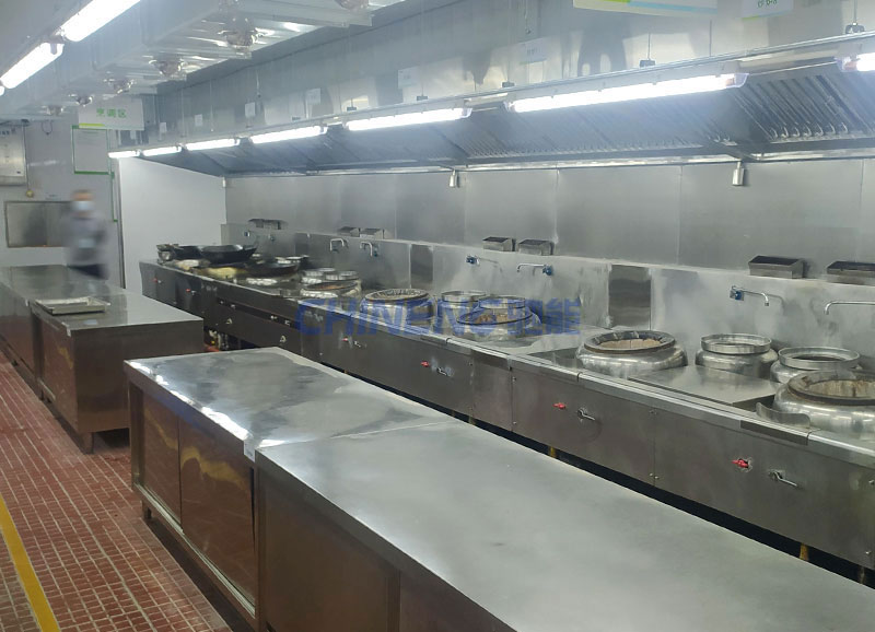 傳奇酒店廚房烹飪區