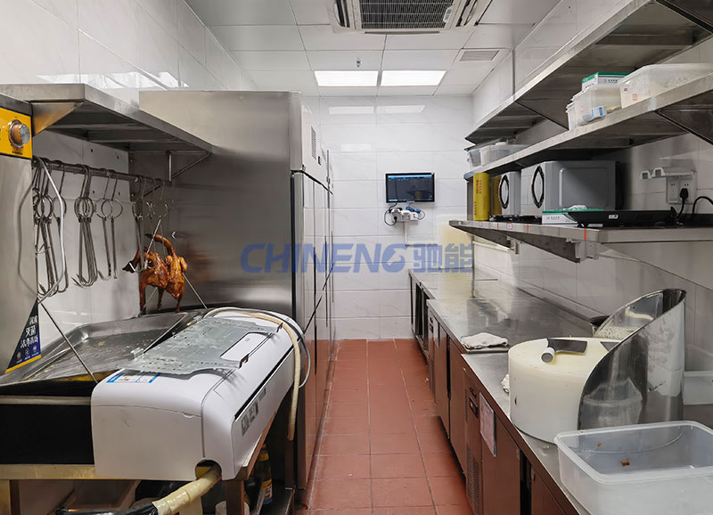 廣州白云天降美食機器人中餐廳廚房面點間