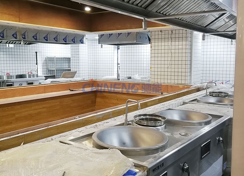 寧波廚鮮笙廚房烹飪區(qū)