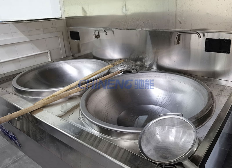 科視光學員工食堂廚房烹飪區設備