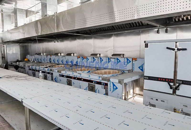 京廣協同創新中心大型食堂烹飪間