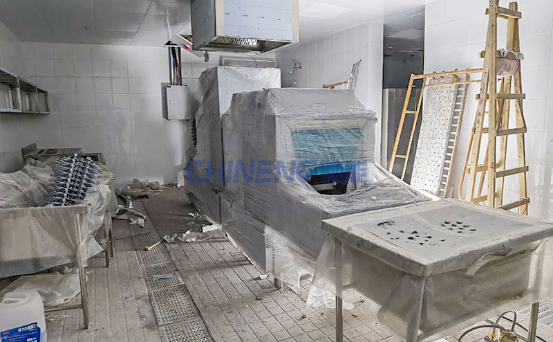 京廣協同創新中心大型食堂洗消間