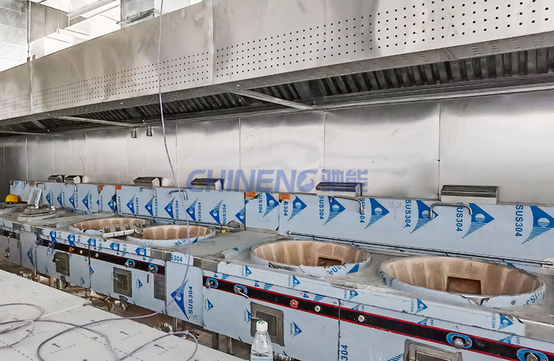 京廣協同創新中心大型食堂烹飪間設備