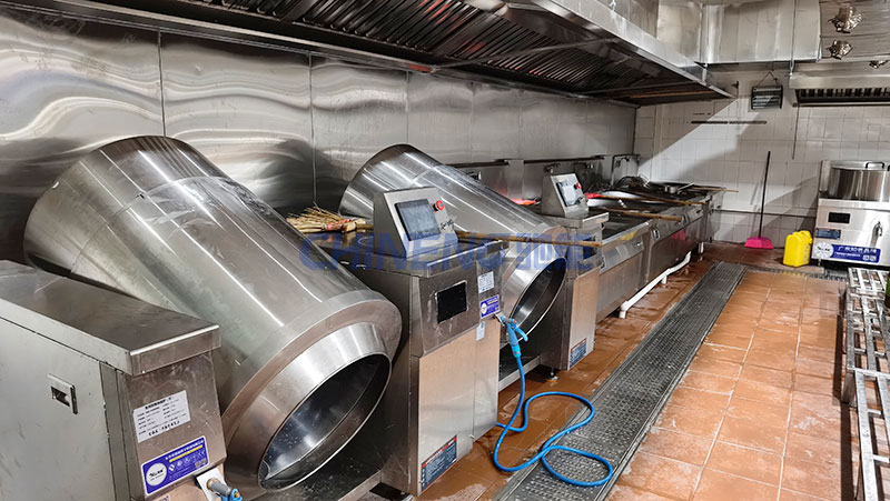 虎門捷勝小學(xué)食堂烹飪區(qū)設(shè)備