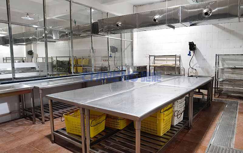 虎門捷勝小學(xué)食堂粗加工設(shè)備