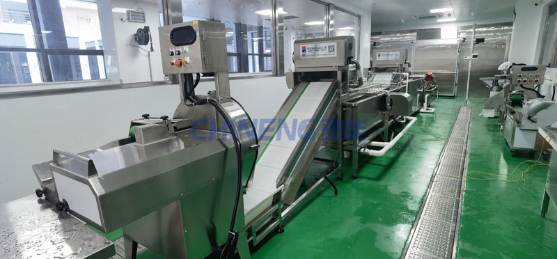 食材加工生產線