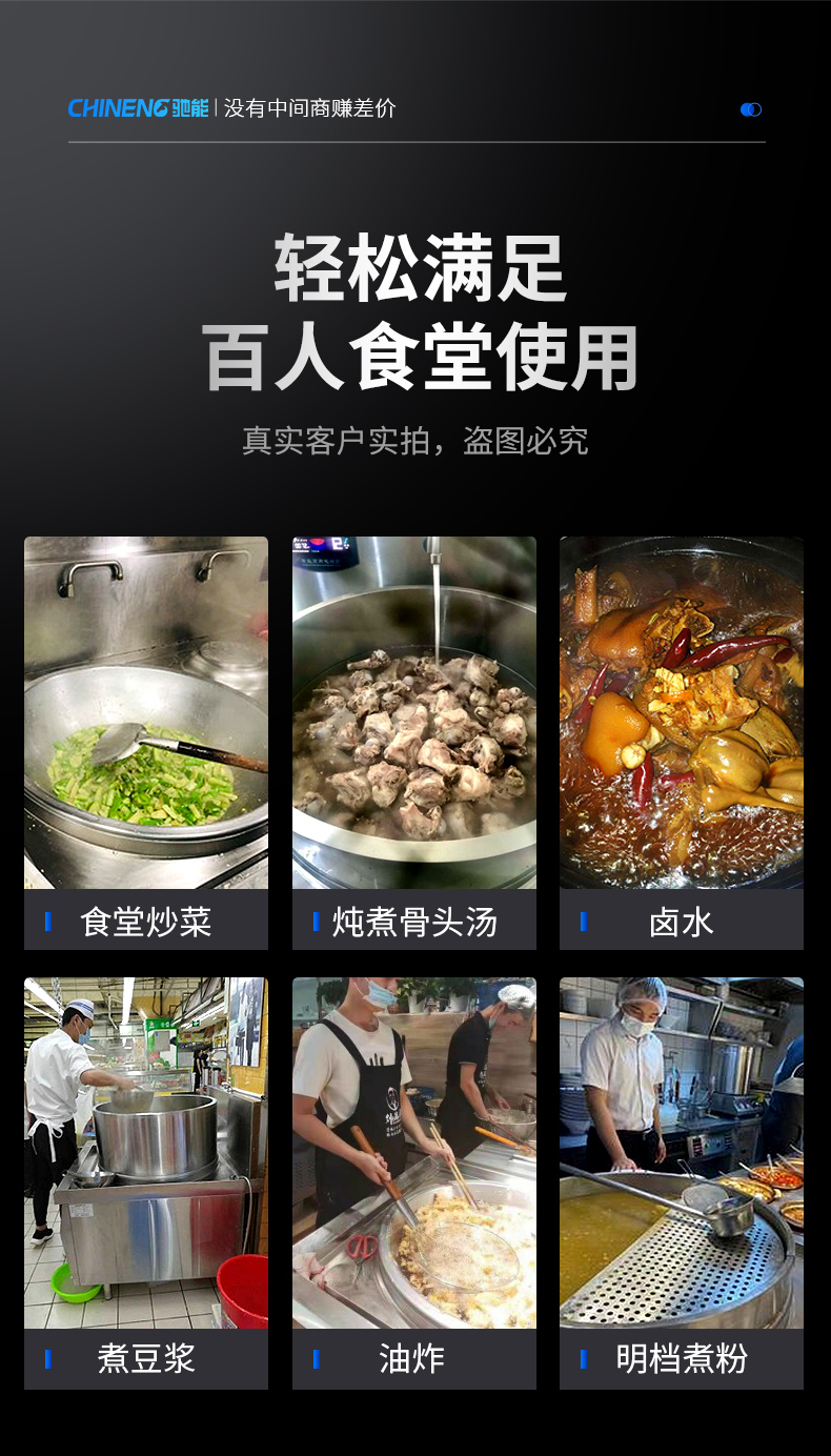 單頭大炒爐適用場所