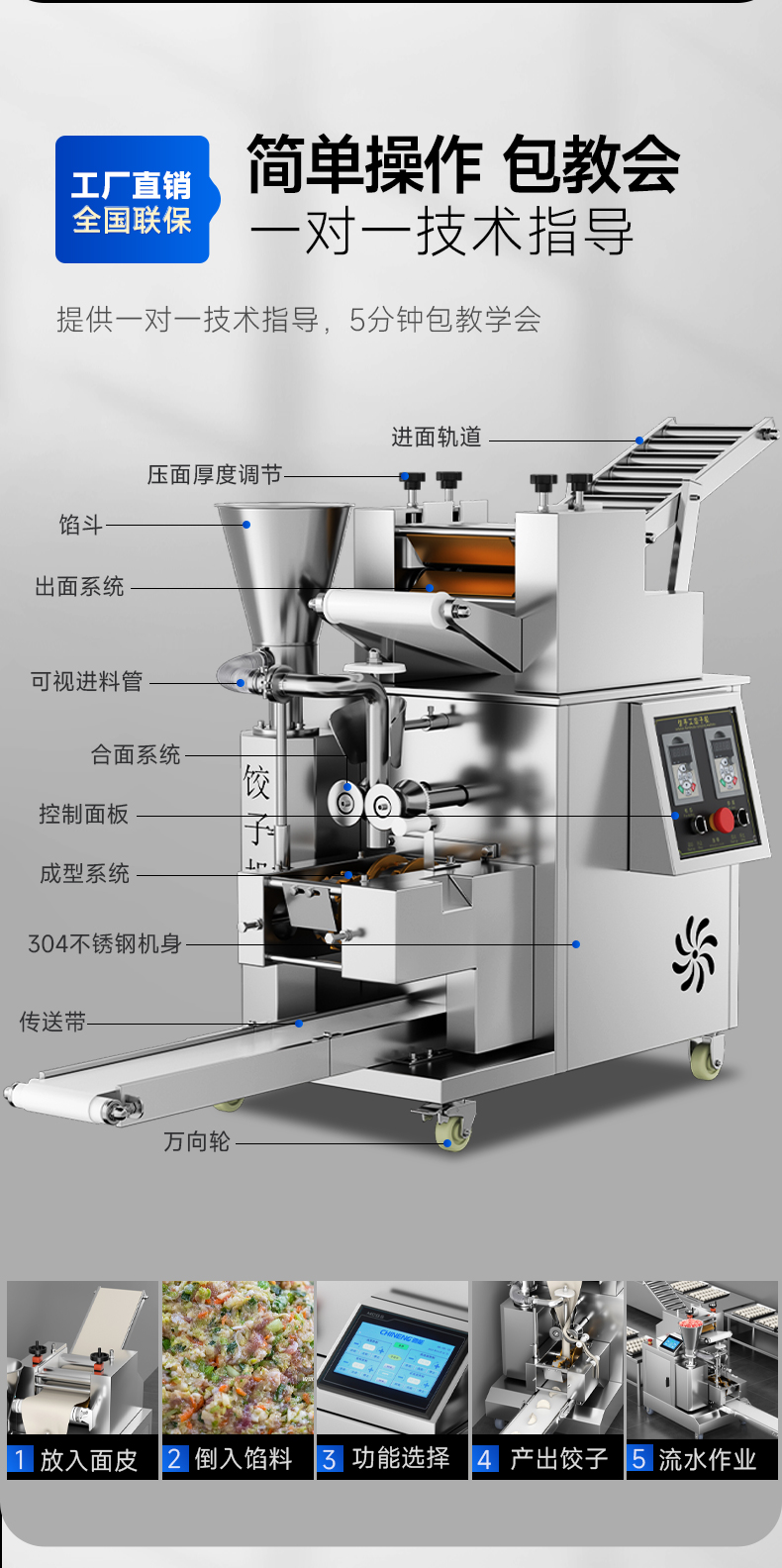 餃子機(jī)功能細(xì)節(jié)介紹