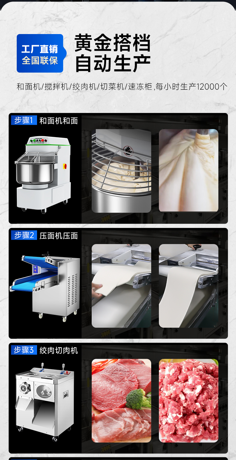 餃子機(jī)搭配設(shè)備