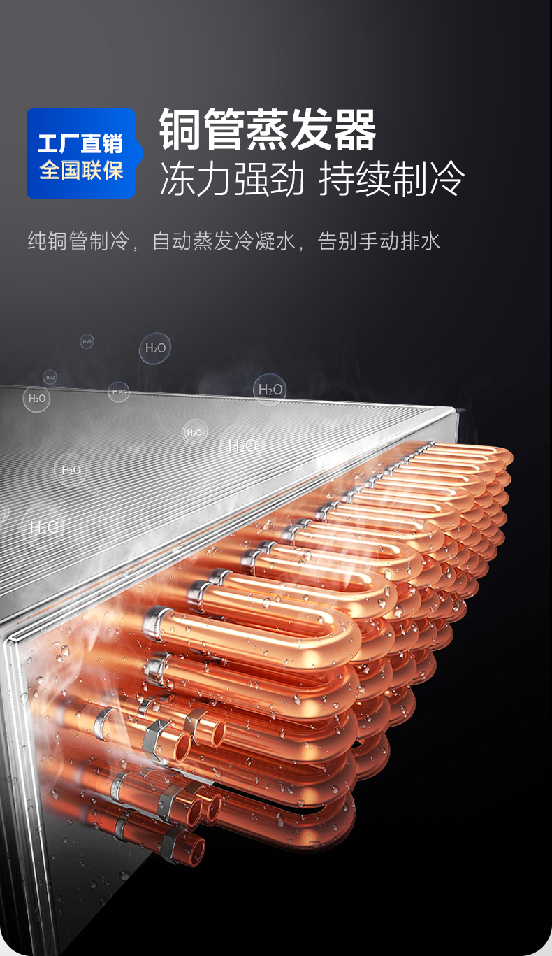 速凍柜銅管蒸發器